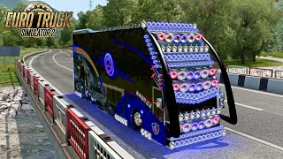 🔴 บัสซิ่ง วิ่งข้ามภูเขา BUS Scania EP.223 [NoteNueg] screenshot 5