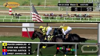 RACE 8 PROGRAM 08 22 2026