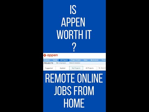 Is Appen Worth It? Flexible Online Jobs #Shorts