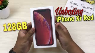 Unboxing iPhone XR Red 128GB buat dipake sendiri... Gak sesuai ekspetasi😭