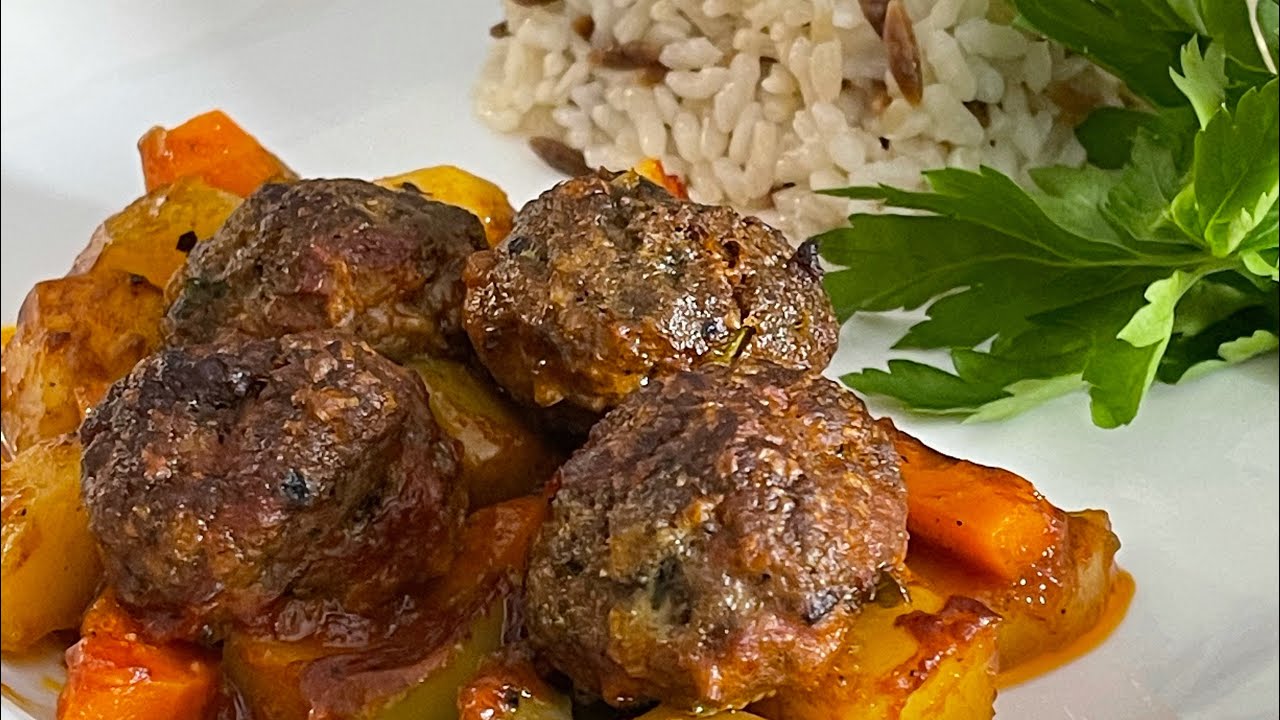Kızartmadan Fırında Misket Köfte Tarifi, İFTARA Davetlere kolay ÖZEL ANA YEMEK Nasıl Yapılır? Kızartmadan Fırında Misket Köfte Tarifi, İFTARA Davetlere kolay ÖZEL ANA YEMEK Nasıl Yapılır?