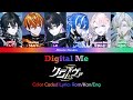 【FULL】 Digital Me - クロノヴァ (Chrono▷◀Reverse) Color Coded Lyrics Rom/Kan/Eng