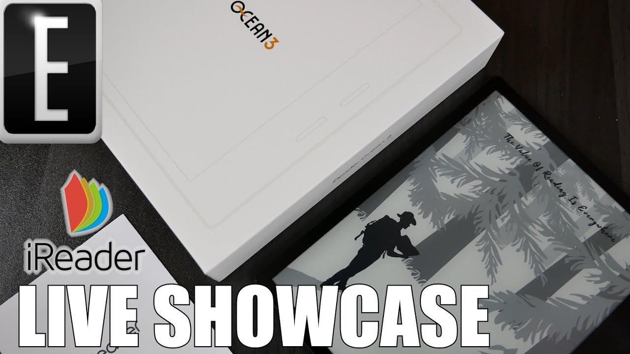 2023 Kindle Oasis Killer iREADER OCEAN 3 - LIVE SHOWCASE - YouTube
