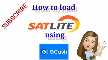 How to load Satlite using Gcash | Step by step