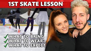 What happens in your 1st FIGURE SKATING LESSON