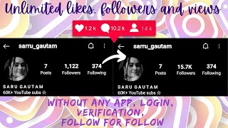Get unlimited Instagram likes, followers and views for free! screenshot 2