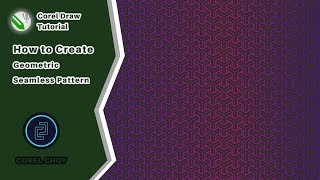 💻 How Create Geometric Seamless Pattern 2 | Corel Draw Video Tutorial How Create Geometric Seamless Pattern Corel Draw Video Tutorial