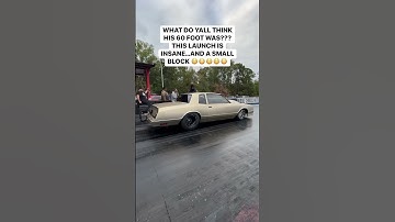 500 shot of nitrous on a small block and a nasty 60 foot