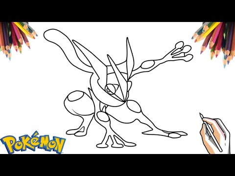 Desenhos de Pokemon Jukain - Como desenhar Pokemon Jukain passo a passo