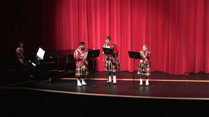 RHS Kiltie Band Spring Concert 2022, Trumpet Trio.