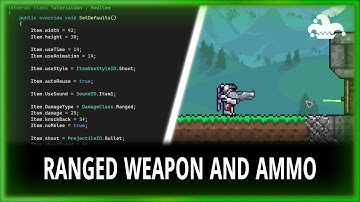 RANGED WEAPON AND AMMO - HOW TO MAKE A MOD - TMODLOADER 1.4 - 10