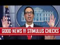 GOOD NEWS WE HAVE STIMULUS CHECKS Second Stimulus Check Update  Stimulus Package Update Unemployment