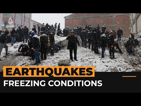 Winter blizzard hampers rescue efforts in Turkey | Al Jazeera Newsfeed