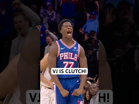 VJ Edgecombe comes up big for the 76ers again!