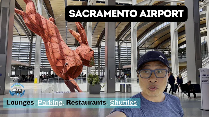 Sacramento Airport (SMF) Terminals, Restaurants, Lounges, Parking and Shuttles #4k