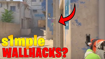 Faceit LVL 10 shows s1mple "Wallhack" STRATEGY  | CS 2  Counter strike