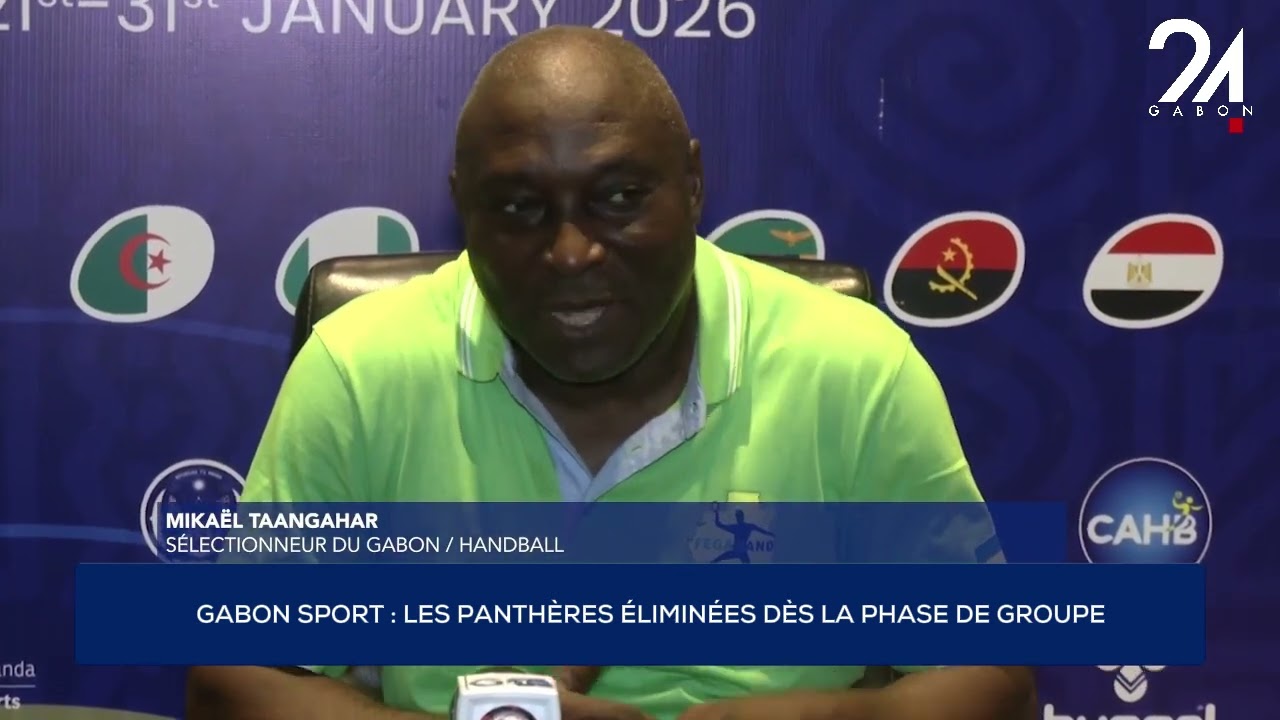 GABON SPORT : LES PANTHÈRES ÉLIMINÉES DÈS LA PHASE DE GROUPE