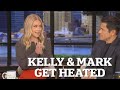 Kelly and Mark make shock divorce jibe during on-air spat