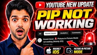 Known issue 🚨 YouTube Picture-in-Picture Mode not working (Mainly iOS, few Android reports)