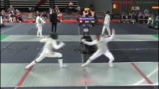 Euro Champs 2025 CWF - L16 - Bianca Iubas ROU v Emma Klostermann GER