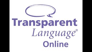 Introducing Transparent Language Online