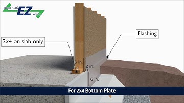 Mono Slab® EZ Form Detail 11 Flashing