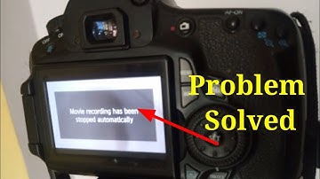 movie recording has been stopped automatically in hindi | how to fix video stopped problem in camera
