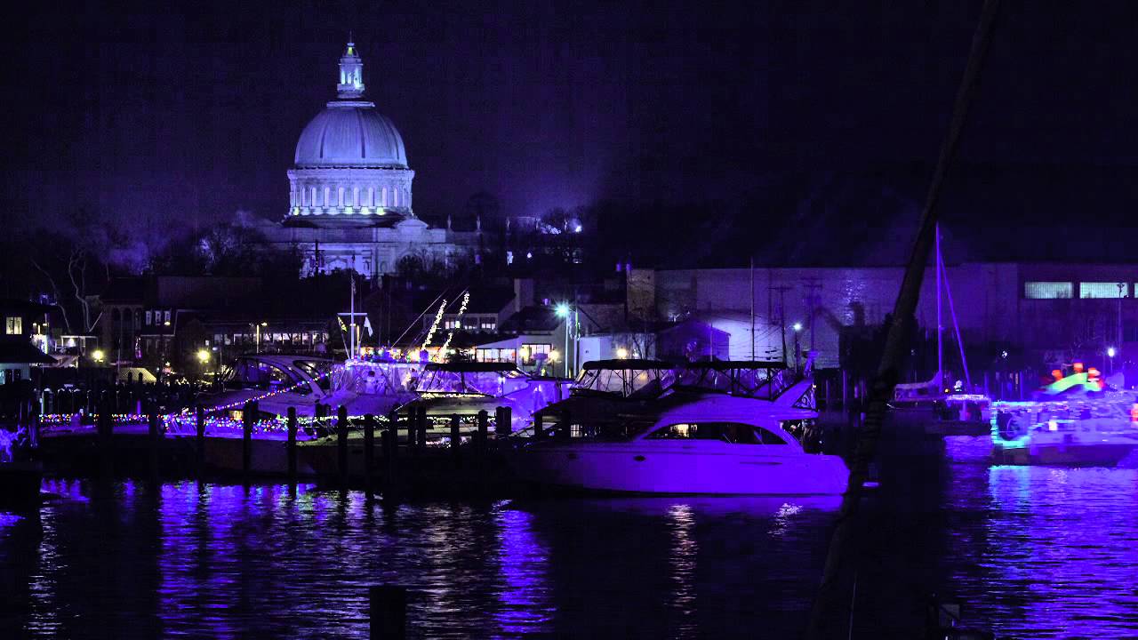 annapolis yacht club light parade