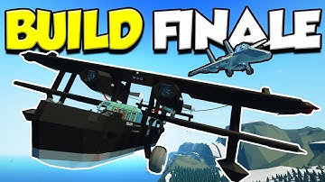 PLANE VS AI BUILD CHALLENGE FINALE - Stormworks Plane Crash 2 - Stormworks Weapons DLC Part 2 of 3