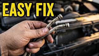 Chevy Transmission Oil Cooler lines 4L60E #automobile #diyautorepair #mechanic