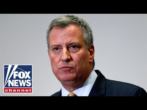 NYC mayor speaks to press as police presence increases