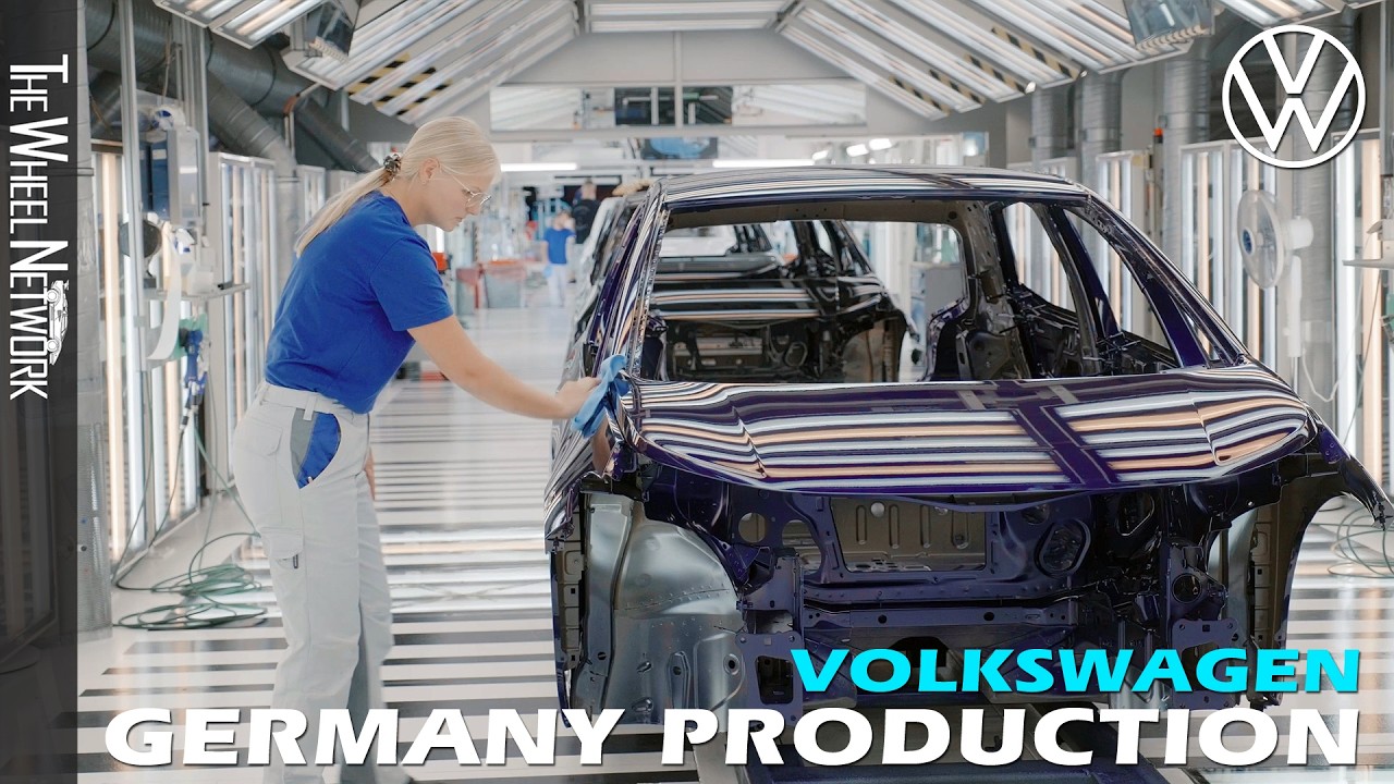 Volkswagen Plant Zwickau Paint Shop – VW ID.3 GTX Fire+Ice [4K]
