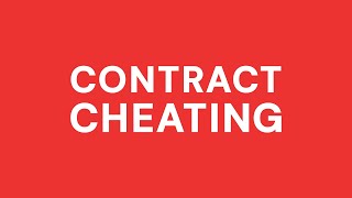 Contract Cheating