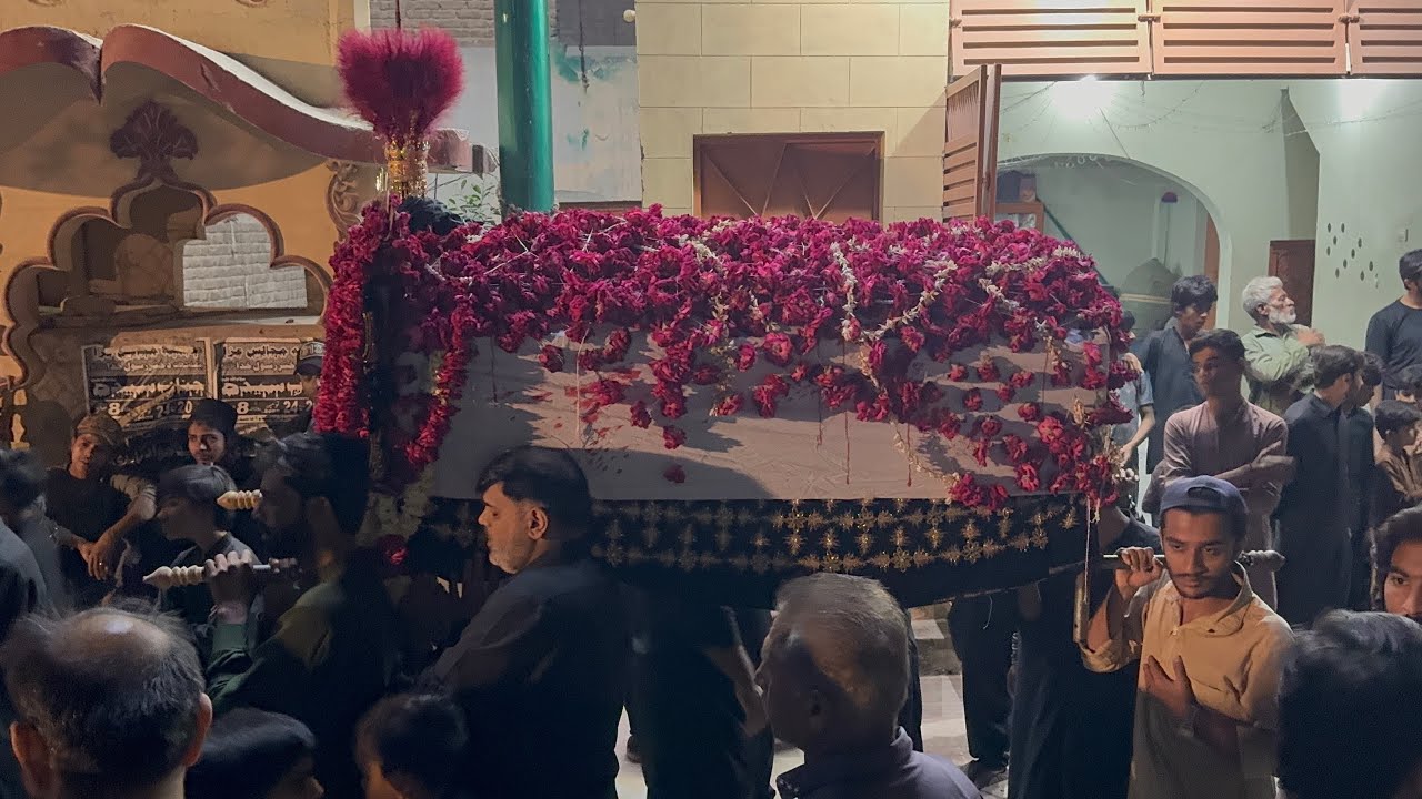 Zuljana 21 Ramzan 2026 Taboot Moula Ali (A.S)Tando Agha Hyderabad 