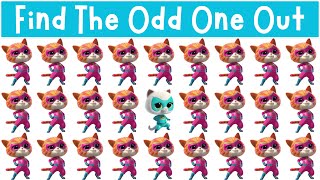 Find The Odd One Out: SuperKitties Find The Odd One Out: SuperKitties
