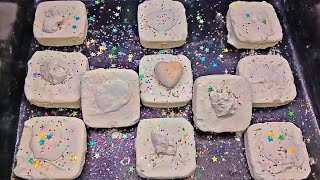 😱 DON’T SKIP! Heart Surprise Chalk Crush ASMR ✨ Soft Dust, Glitter & Crunchy Sounds 🤍#asmr #viral  screenshot 1