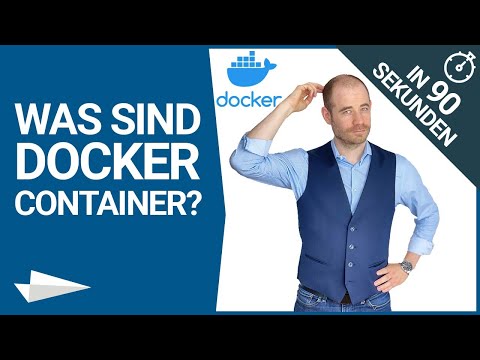 Was sind Docker Container - in 90 Sekunden / Containervirtualisierung, Docker Hub