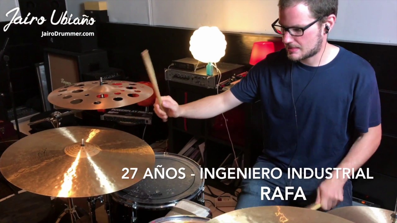 Clases de batería en Gijón (Alumnos nivel iniciación/intermedio)