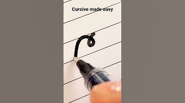 How to write Capital "C" in cursive!  Practice with me!