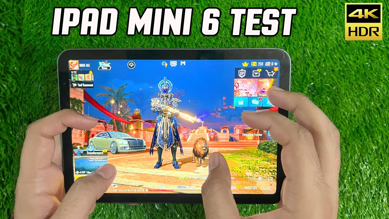 iPad Mini 6 PUBG Test| Smooth + 60FPS HOTDROP Gameplay - YouTube
