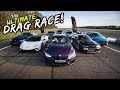 THE UK'S ULTIMATE DRAG RACES *FULL THROTTLE MADNESS*  WITH BOTB!