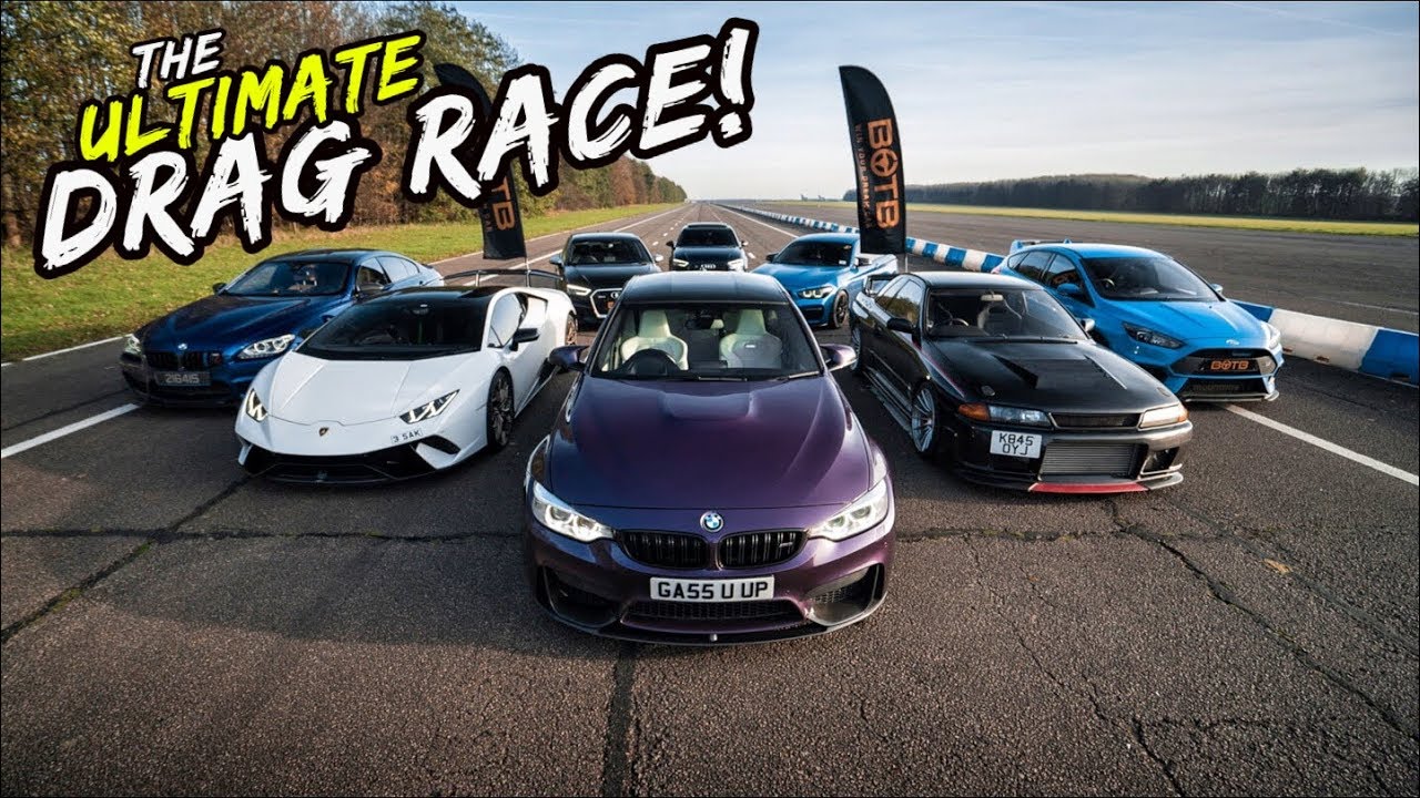 ⁣THE UK'S ULTIMATE DRAG RACES *FULL THROTTLE MADNESS*  WITH BOTB!
