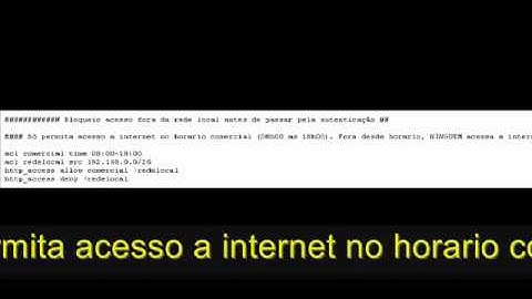 TRABALHO SERVIDOR PROXY "SQUID"