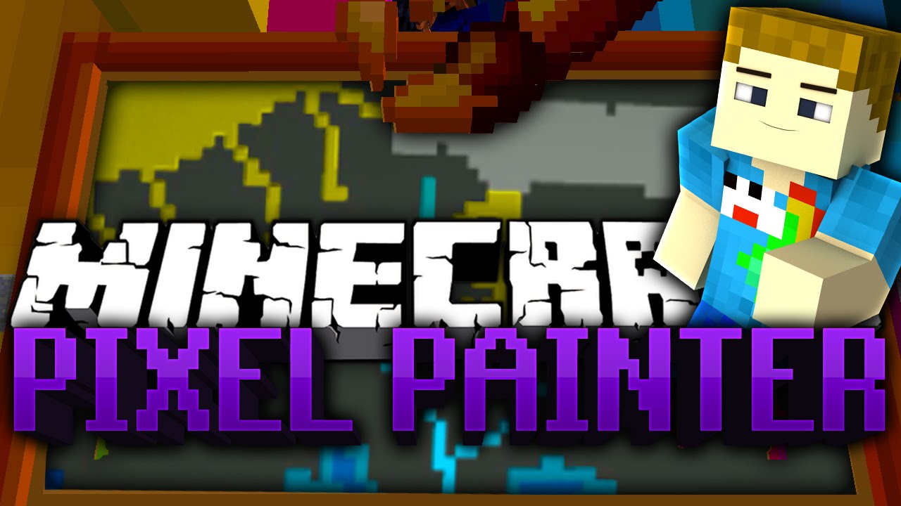 games people play Minecraft: PIXEL PAINTERS - DOLPHIN TOWN THEME?!