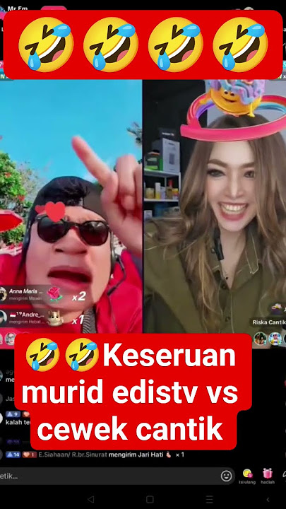 keseruan murid edistv vs cewek cantik lucu #shorts