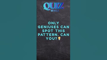 Only Geniuses See the Pattern! 😎 #iqchallenge