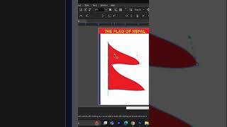 flag of nepal #coreldraw #nepal #design