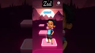 Zul Vs Fizi | music game | Upin Ipin | Boboiboy | tiles Hop Edm Rush screenshot 4