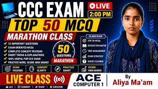 CCC Exam 2026 Marathon Class 🔥 | Full Syllabus in One Shot | Important Questions + MCQ