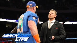 John Cena and The Miz engage in a war of words on 'Miz TV': SmackDown LIVE: Feb. 28, 2017